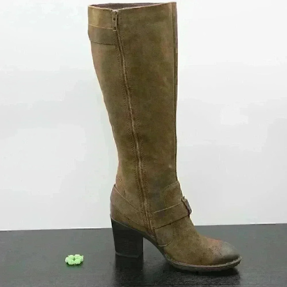 Born Natasha Women’s Distressed Brown Leather Tall - Picture 4 of 10